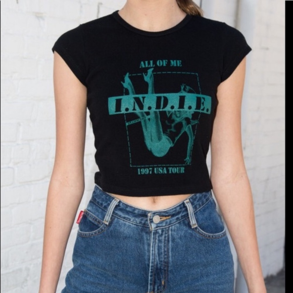 VINTAGE Indie top SOLD OUT EVERYWHERE- reformation vintage